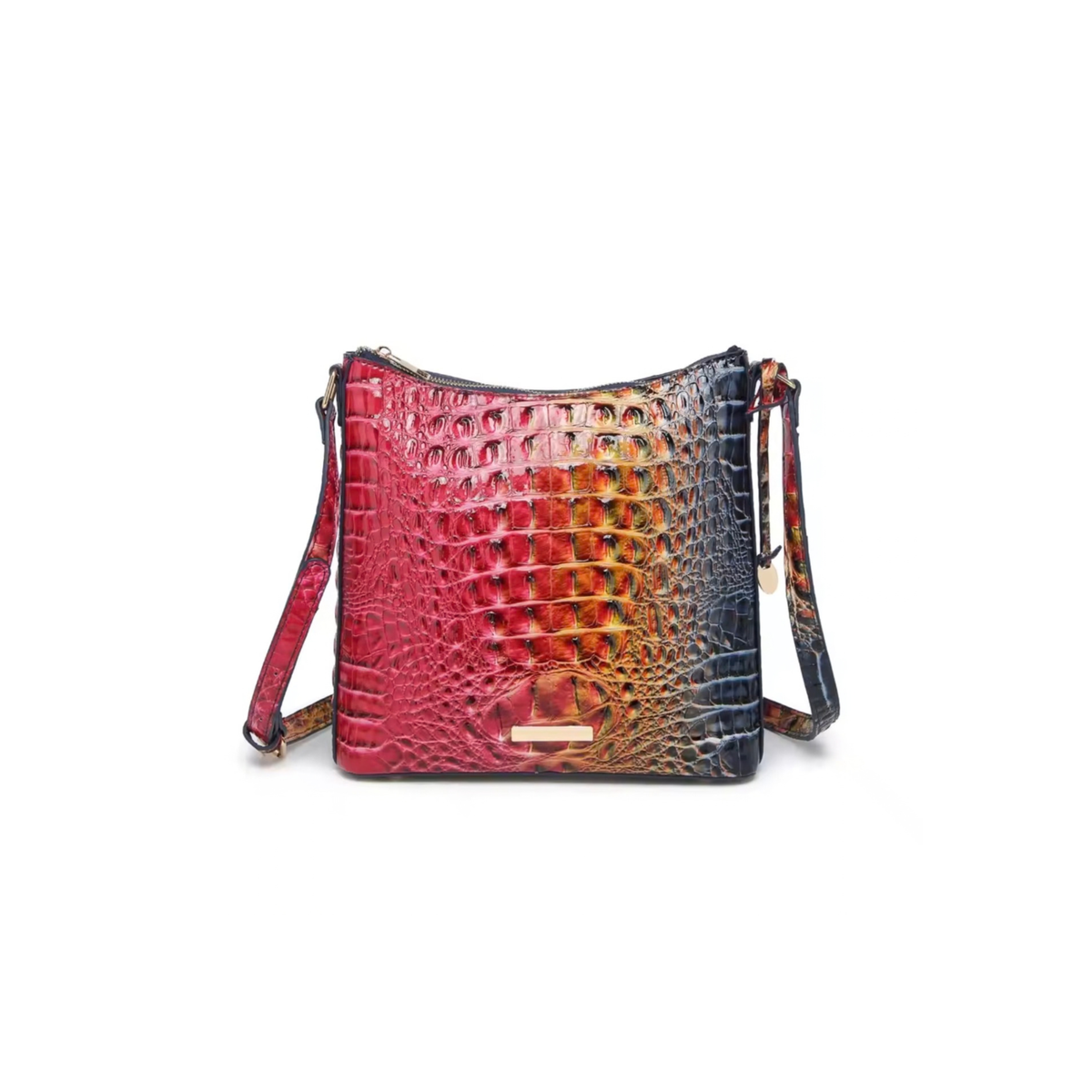 Le Pearl Noir Crossbody Coral