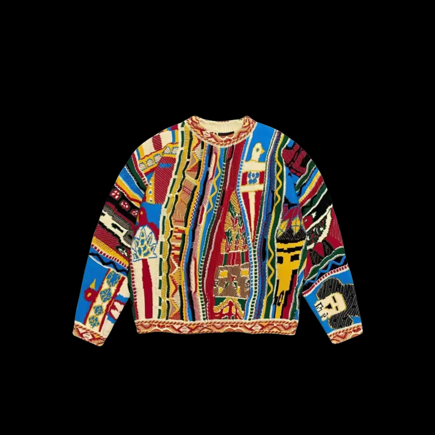 CRFTD Curated Vintage Sweater YLW