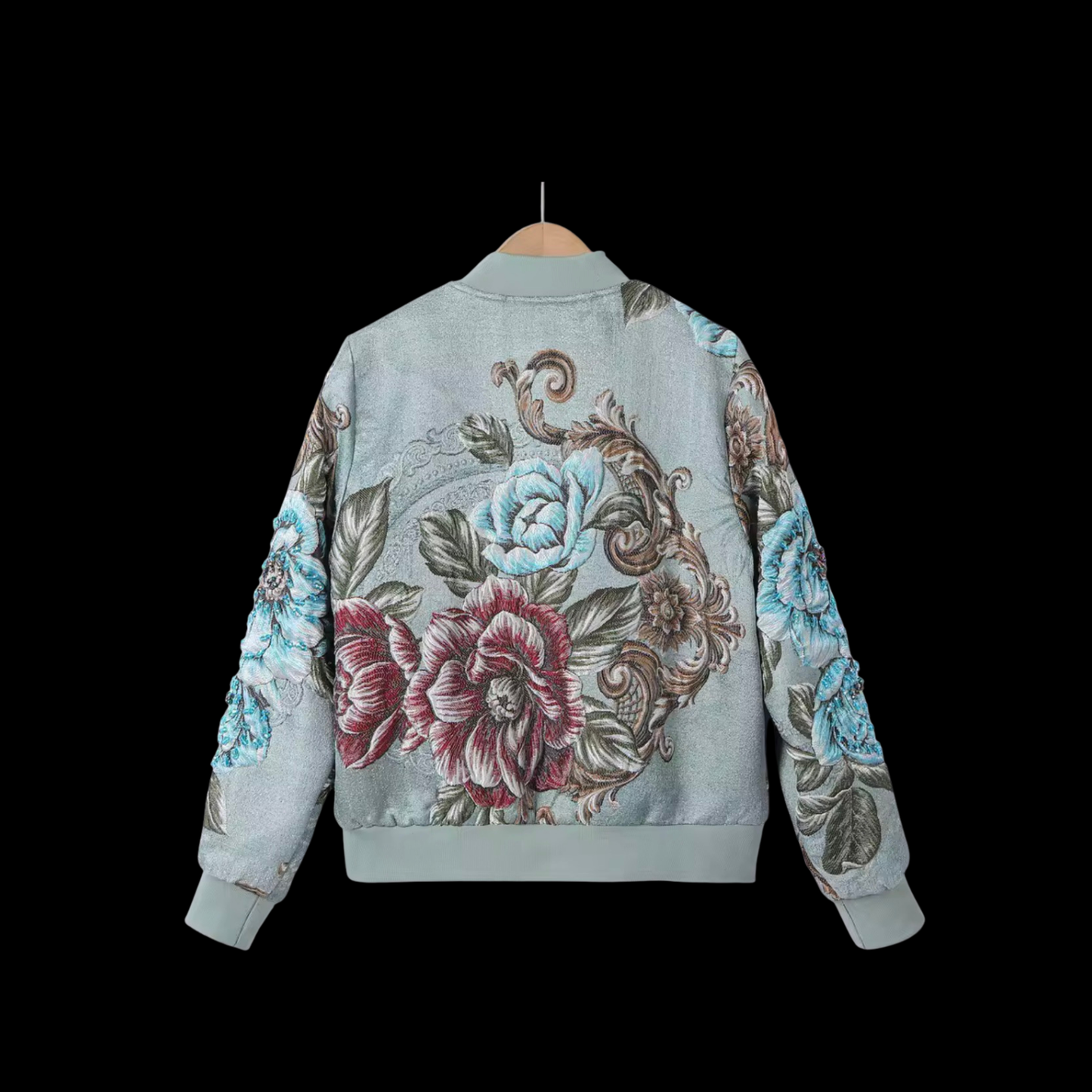 CRFTD Embroidered Bomber Jacket